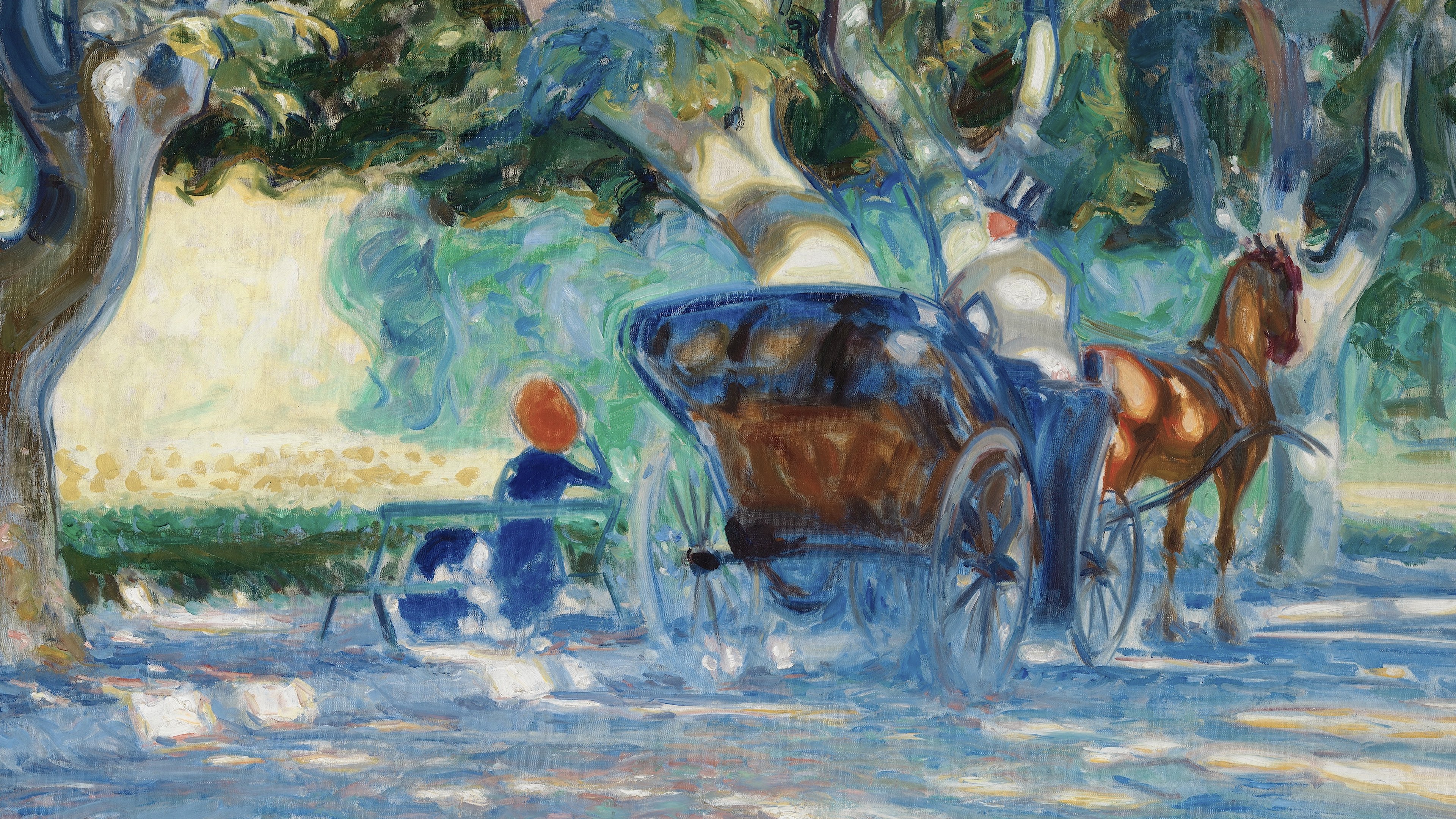 Dappled Carriage Path